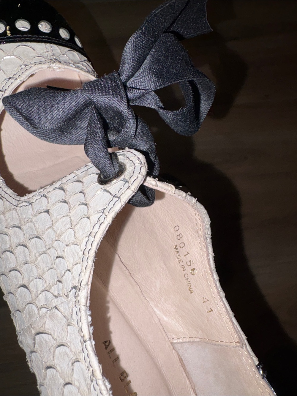 All Black,  Mary Jane shoes, Euro size 41. - Picture 6 of 7